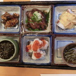 漁菜克献 - ＜2014年5月＞　六種盛り。