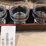 居酒屋　もいち - 日本酒呑み比べ