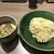 斗香庵 - 料理写真:ルスツもち豚のつけそば（880円）とろ玉子天ぷら（+150円）