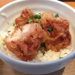 ごりあん - 出汁の染みた唐揚げ丼