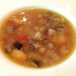 レストラン テズ - 14.3月　海老を香るミネストローネ