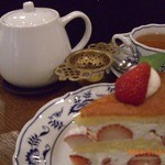 西洋茶館 - ケーキと紅茶
