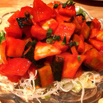 ナマステNIPPON - パンジャビサラダ。辛さは調整してもらえました