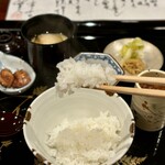 割烹 新多久 - ご飯が美味しい