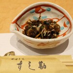 やはしら すし勘 - もずくキムチ