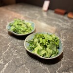 北新地焼肉 きらく - サラダ