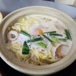 まゆみの店 - 鍋焼きラーメン　塩