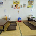 ながの うどん - 座敷席