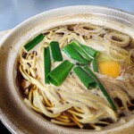 まゆみの店 - 鍋焼きラーメン　しょうゆ