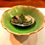 美酒美肴 はまゐ - トコブシ
      触っちゃいました