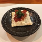 美酒美肴 はまゐ - マグロのヅケクラッカー