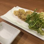 惣助 - 春菊の天ぷら