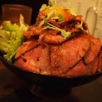 Red Rock - ローストビーフ丼 大