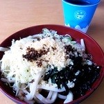 道の駅 富士吉田 軽食コーナー  - わかめうどん