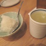 るこっく - 通し（鳥ｽｰﾌﾟ＆大根おろし）