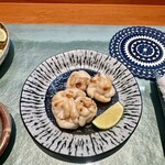 弥助鮨 - 焼き物:鱈の白子