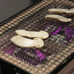 日本料理 TOBIUME - 松茸の炭火焼♡