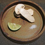 日本料理 TOBIUME - 走り　炭と松