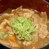 割烹 章月 - 具材たっぷりの豚汁