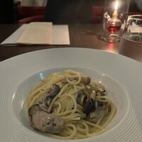 TRATTORIA CREATTA - 牡蠣とキノコパスタ