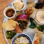 季より - 蕪含め煮・丸十甘煮・栗の蕎麦粥 etc