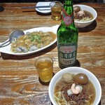 度小月   - 擔仔麵（大椀；香滷鴨蛋・滷貢丸トッピング）