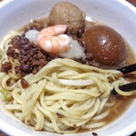 度小月   - 擔仔麵（大椀；香滷鴨蛋・滷貢丸トッピング）
