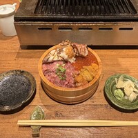 焼うお いし川 - 築地最強の炙り丼