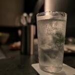 北海道焼肉 北うし - おほろニセコ蒸留所クラフトJIN