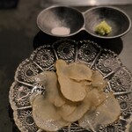 北海道焼肉 北うし - 菊芋のピクルス