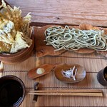 平打蕎麦 やつこま - 天せいろ