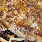 ウエムラ・ビヨンド - 白老牛ファームレストランセット（王様サーロイン角切り80gに変更）のハンバーグ