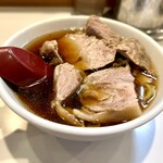 らぁめん ほりうち - チャーシューざるらぁめん　つけツユ