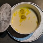 北海道焼肉 北うし - フォアグラの茶碗蒸し