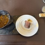 ウエムラ・ビヨンド - 白老牛ファームレストランセット（王様サーロイン角切り80gに変更）