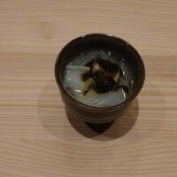 古町五常 - 白菜　利尻昆布　鮑　肝