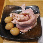 麺処 にぼし香 - 特製変更の皿