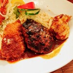 グリル欧風軒 - デラックスセット