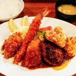 グリル欧風軒 - デラックスセット