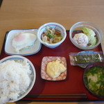 盛岡月が丘食堂 - 朝食セット（３５０円・選択例２）