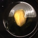 柏屋旅館 - 黄身真蒸とアオサのりの吸物 2014.05