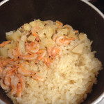 柏屋旅館 - 桜海老と筍ご飯 2014.05