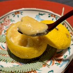 西麻布 万葉 - 柚子釜豆腐