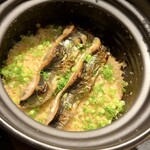 西麻布 万葉 - 秋刀魚ご飯