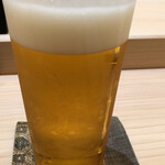 兄弟寿し - 生ビール