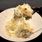 西麻布 万葉 - 林檎と栗ソルベ