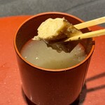 西麻布 万葉 - 牛蒡摺流し