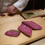 肉屋 田中 - ハネシタのたたき