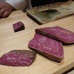 肉屋 田中 - ハネシタのたたき