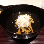 肉屋 田中 - 毛蟹のお椀